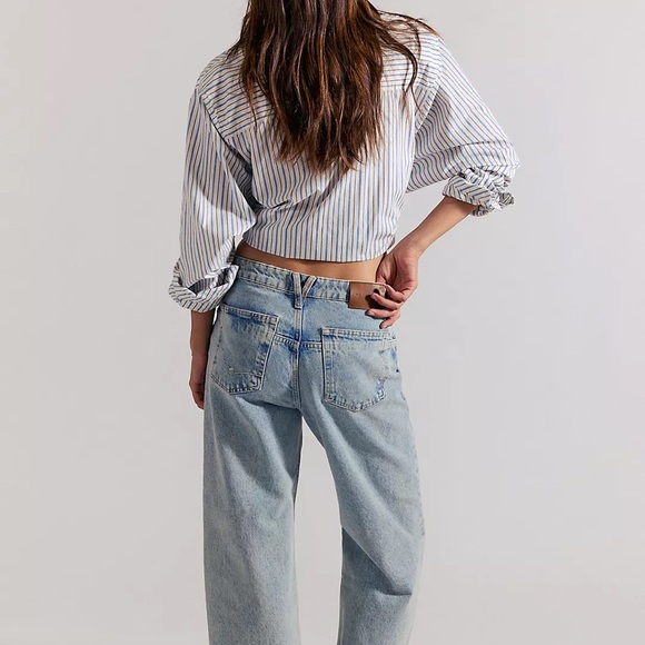 Free People We The Free Deep Trance Jeans- Size 27- Swt Drms- NWT - Picture 2 of 8